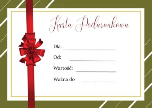Karta podarunkowa stylistka